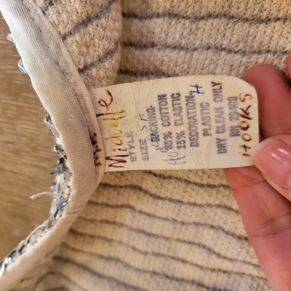 70's Vintage Sparkling Sequin Bodysuit - Picture 5 of 11